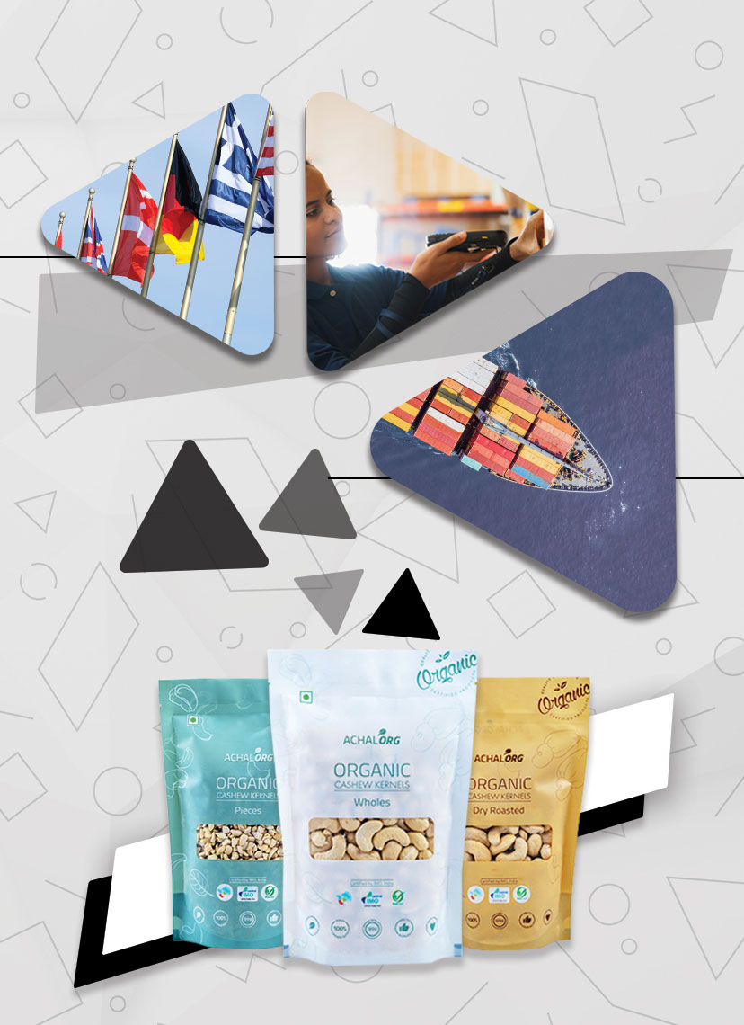 Cashew export from India