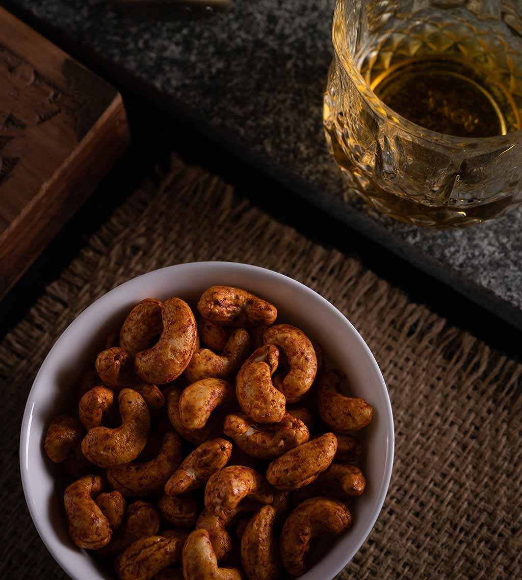 Barbeque Flavour Dry Roasted Cashews