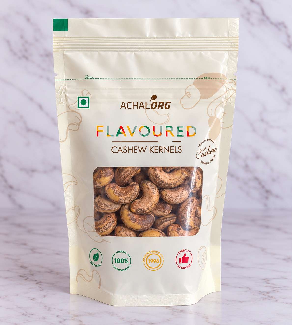 Drum Roasted and Salted Cashew with Skin