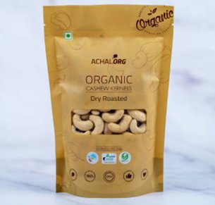 Dry Roasted & Salted Organic Cashew Nuts L
