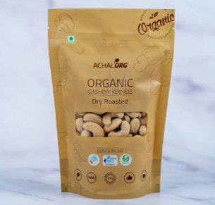 Dry Roasted & Salted Organic Cashew Nuts XL