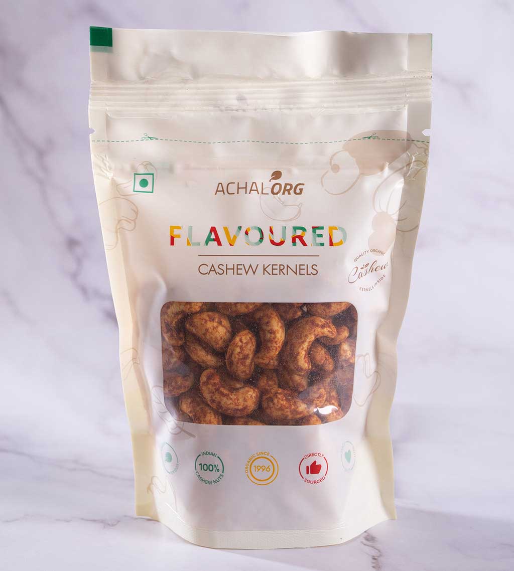 Red Chilli Flavour Dry Roasted Cashews